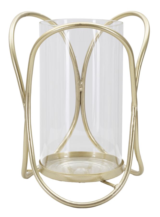 Mauro Ferretti Portacandela Glox Gold Ø 16 x 21,5 cm