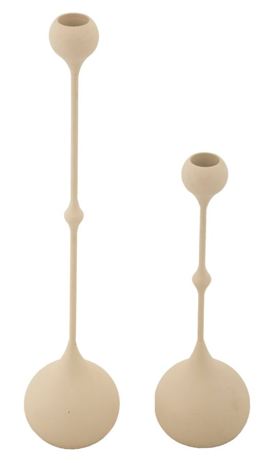 P/cand slimmy crema set 2 pz cm ø 8x26-8x37