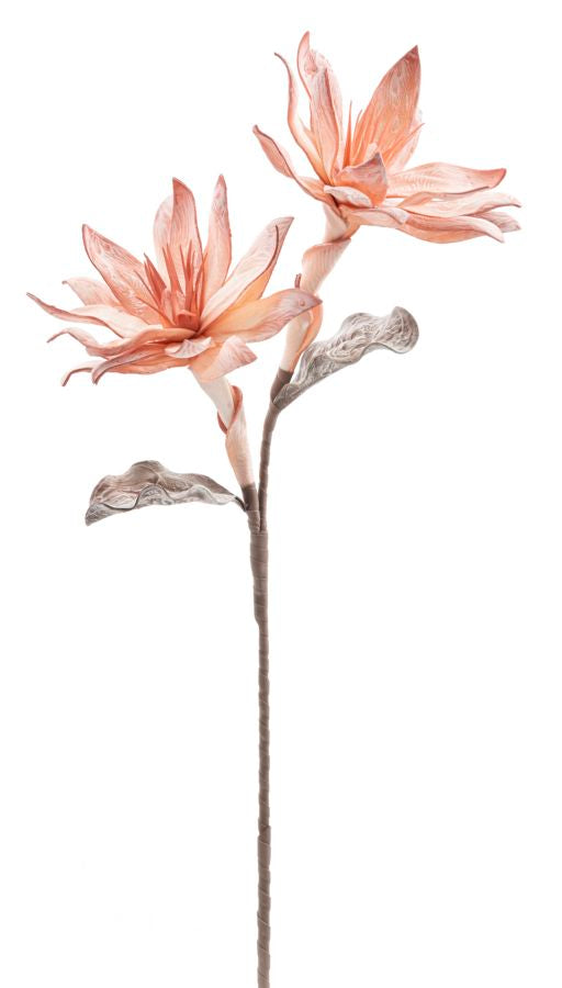 Mauro Ferretti Glsang Flower x2 Arancione Ø 28 x 88 cm