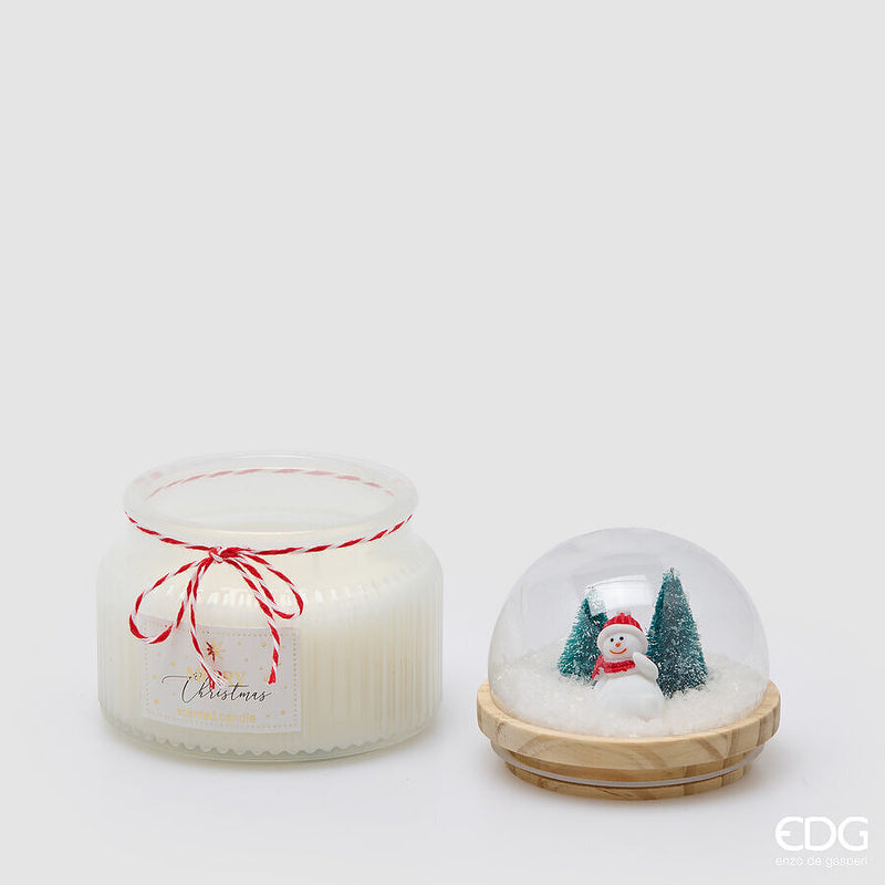 Candela profumata Cupola White Musk 12,5 cm EDG - White Musk