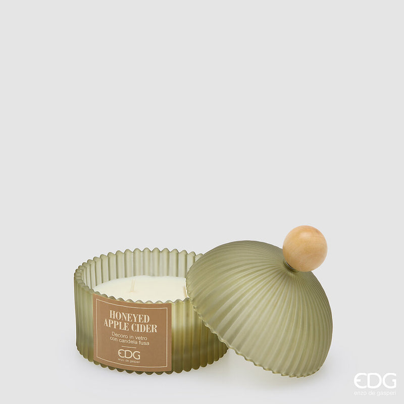 Candela profumata Nature 13 cm EDG - Honeyed Apple Cider