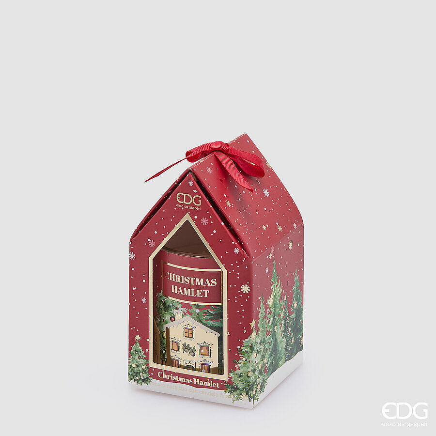 Candela profumata Noel Honeyed Apple Cider 8 cm EDG - Honeyed Apple Cider