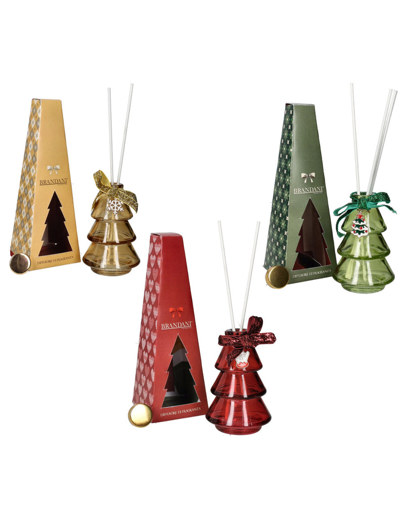 Brandani Diffusore di Fragranza Merry Christmas – Colori Assortiti