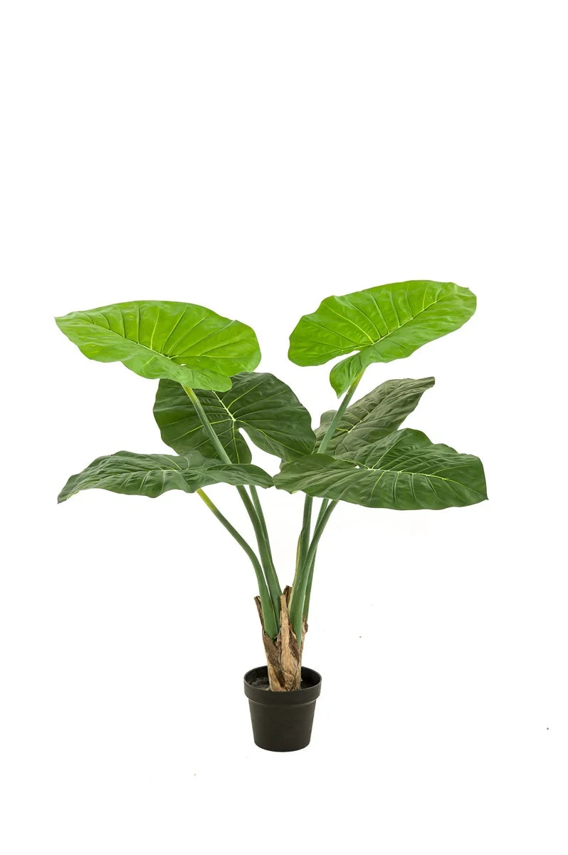 Alocasia artificiale 90 cm Emerald