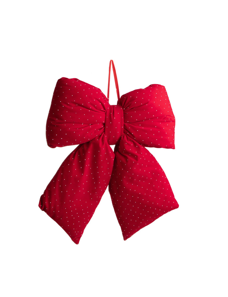 Brandani Fiocco Rosso Velluto con Diamanti – Grande