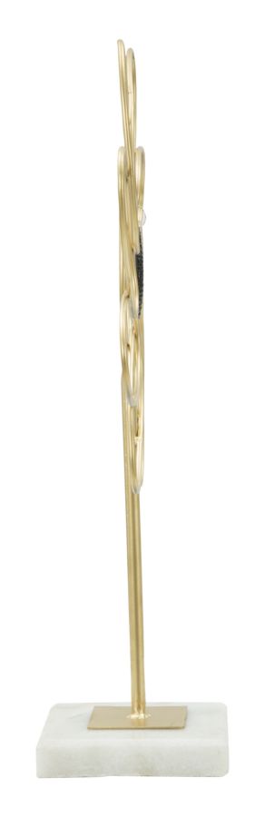 Mauro Ferretti Decorazione Glam Daisy 24 x 10 x 37,5 cm