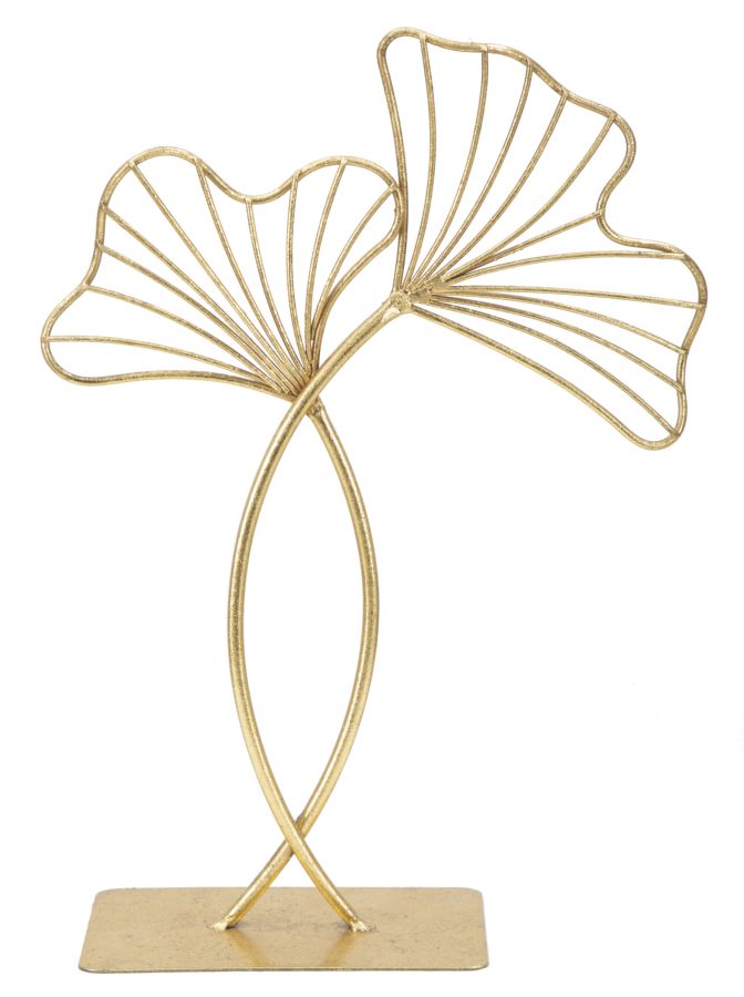 Mauro Ferretti Scultura Leaf Glam 25 x 8,5 x 35 cm