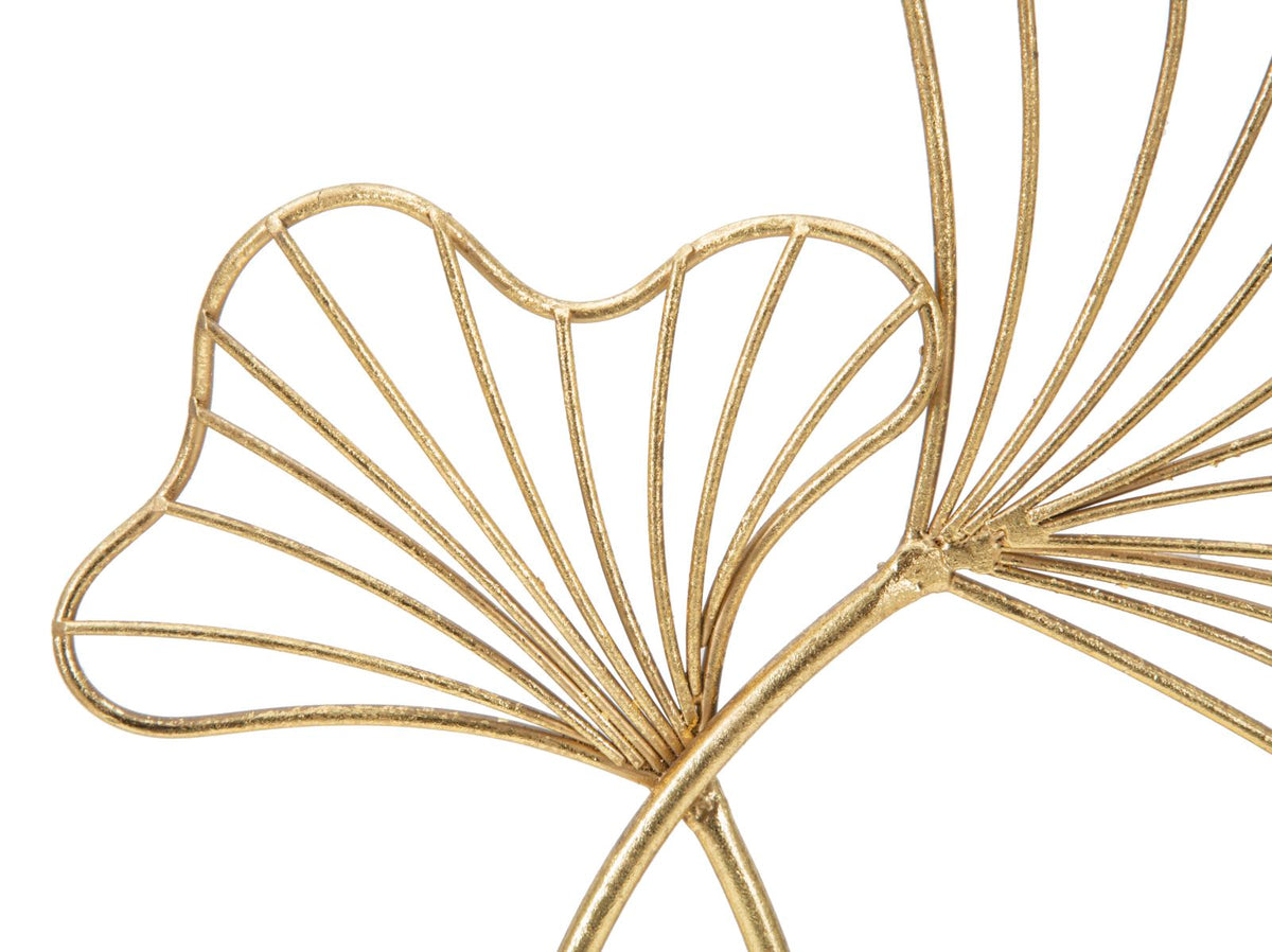 Mauro Ferretti Scultura Leaf Glam 25 x 8,5 x 35 cm