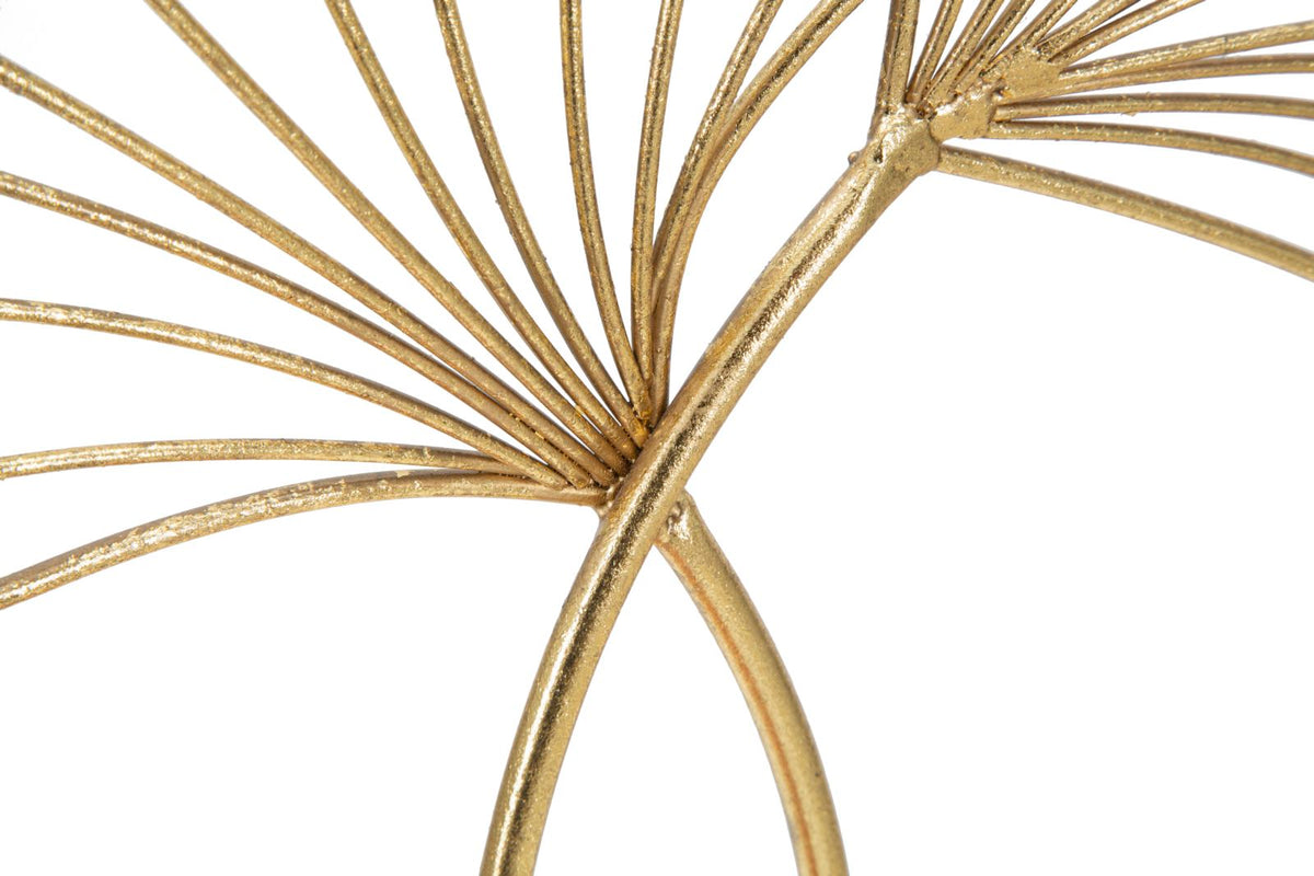 Mauro Ferretti Scultura Leaf Glam 25 x 8,5 x 35 cm