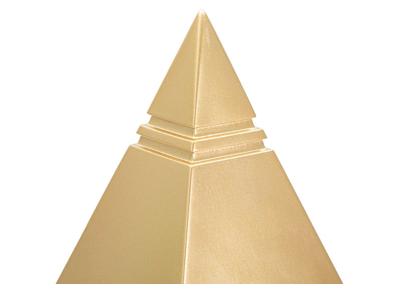 Mauro Ferretti Piramide Gold 11,5 x 11,5 x 15,5 cm