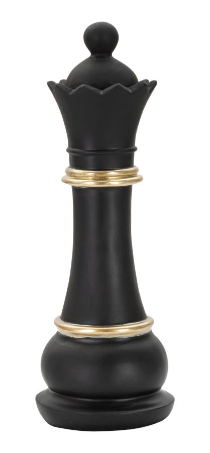 Mauro Ferretti Regina Nera e Oro Ø 9 x 25,5 cm