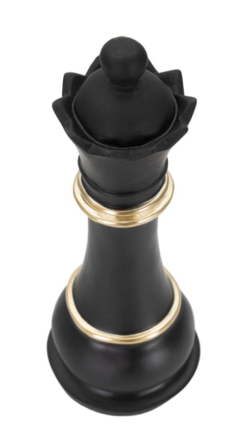 Mauro Ferretti Regina Nera e Oro Ø 9 x 25,5 cm