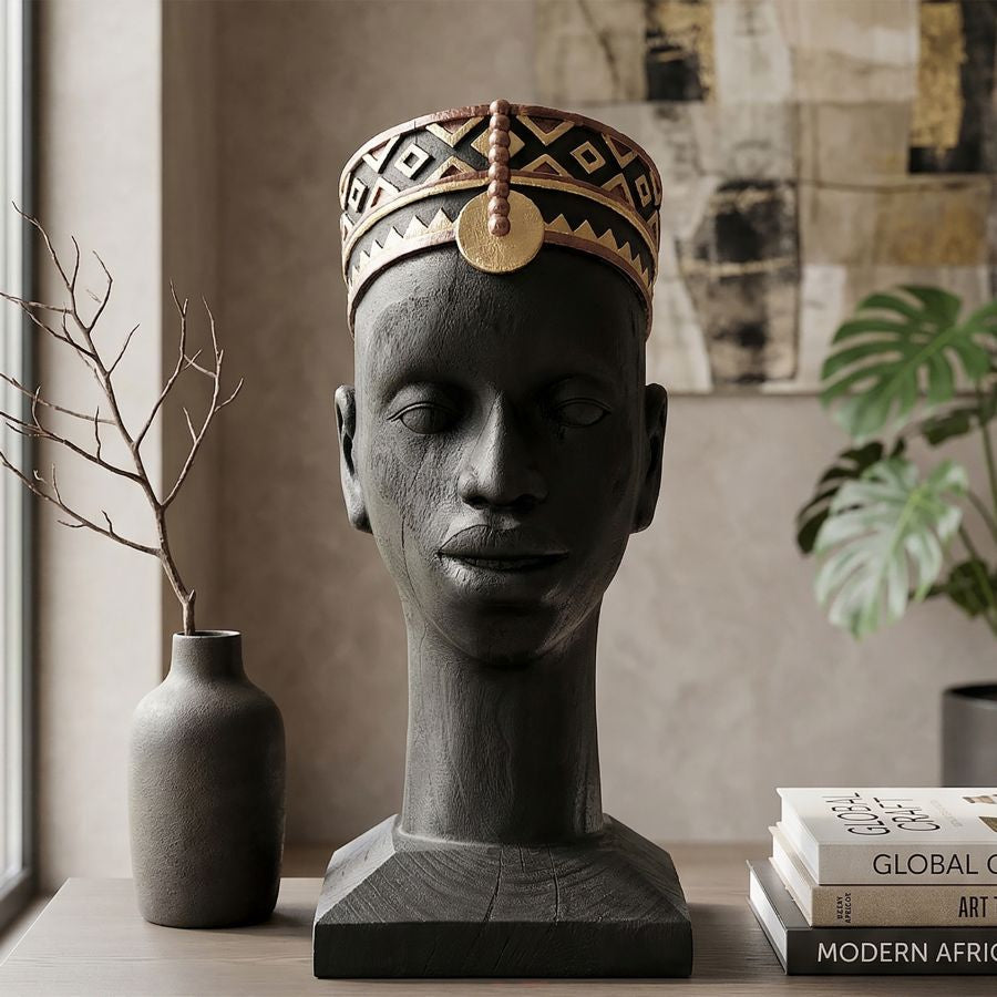 Mauro Ferretti Uomo Masai 25 x 25 x 56 cm