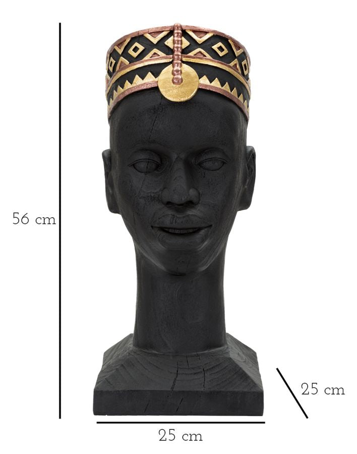 Mauro Ferretti Uomo Masai 25 x 25 x 56 cm