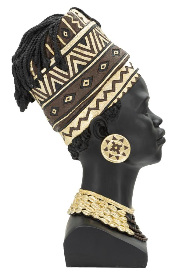 Mauro Ferretti Donna Masai Turbante 21,5 x 27,5 x 45 cm