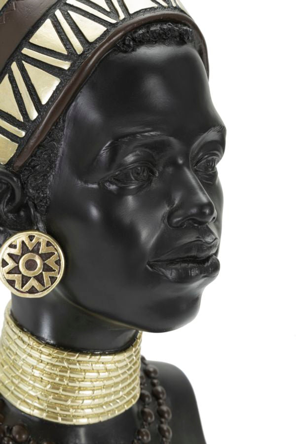 Mauro Ferretti Donna Masai Tribu 23 x 19 x 38,5 cm
