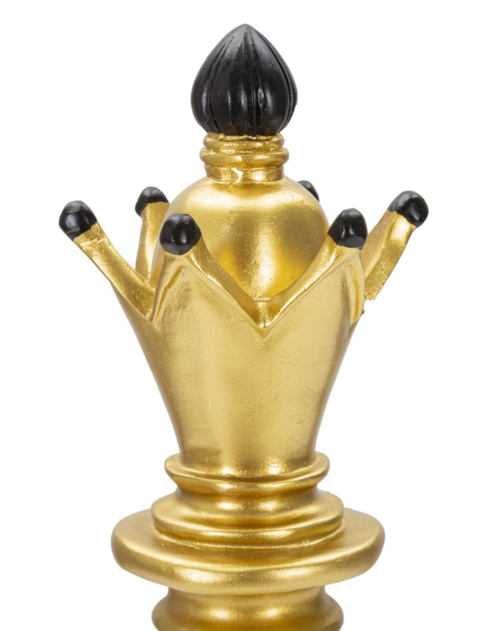 Mauro Ferretti Alfiere Oro e Nero Ø 12,5 x 38,5 cm
