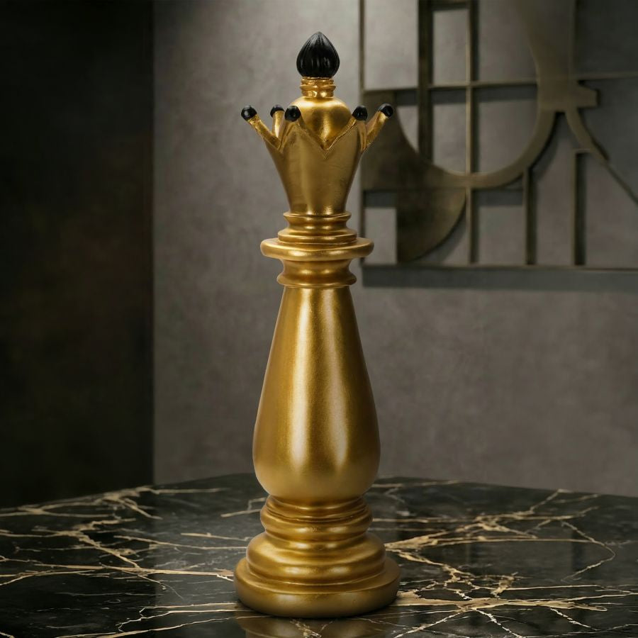Mauro Ferretti Alfiere Oro e Nero Ø 12,5 x 38,5 cm