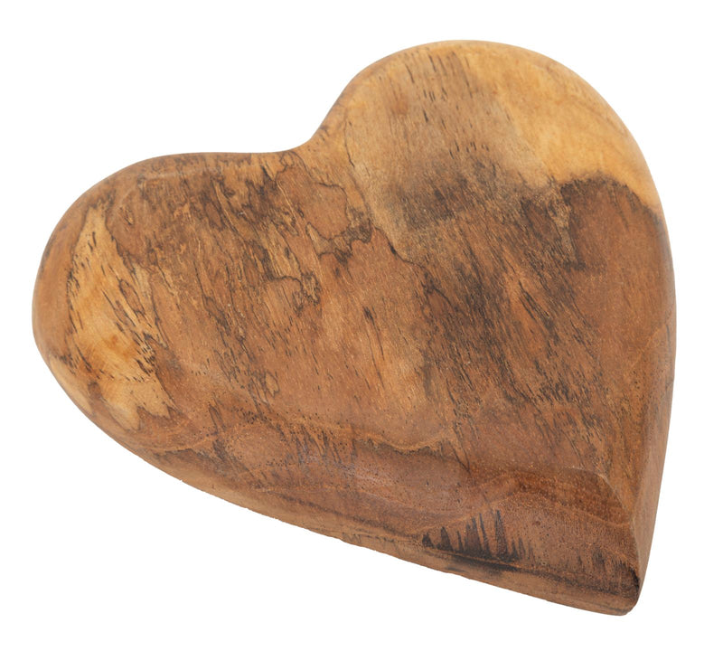Mauro Ferretti Decorazione Hak in Teak Ric. 16 x 14 x 4,5 cm (pezzi Unici - Non Rip. in Serie)