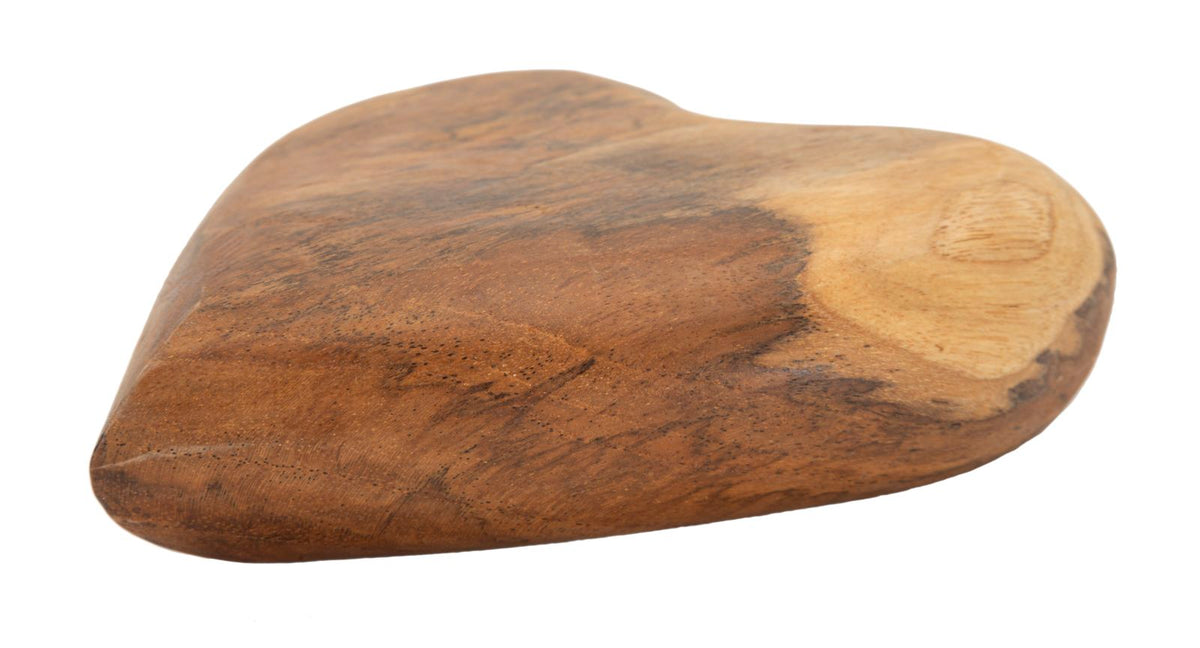 Mauro Ferretti Decorazione Hak in Teak Ric. 16 x 14 x 4,5 cm (pezzi Unici - Non Rip. in Serie)