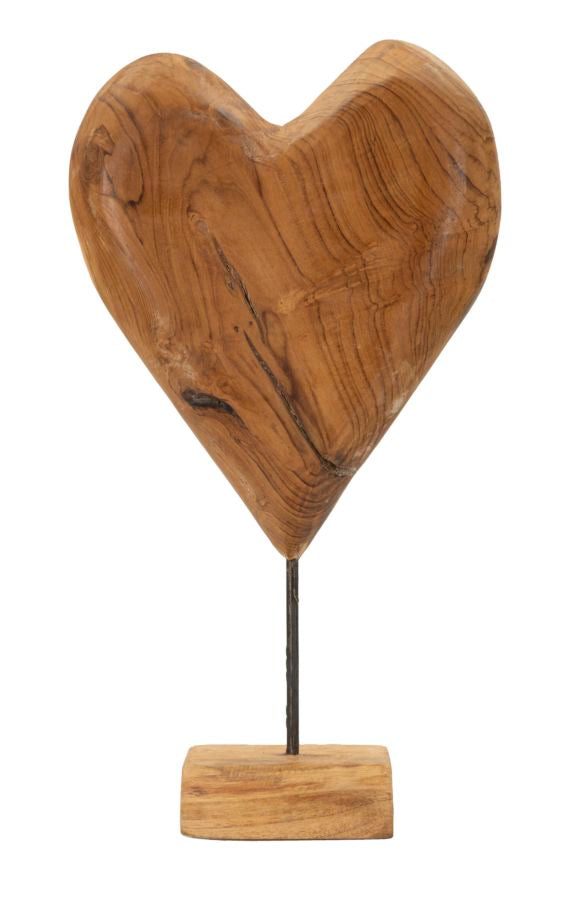 Mauro Ferretti Scultura Dobu in Teak Riciclato 25 x 12 x 45 cm (pezzi Unici - Non Rip. in Serie)