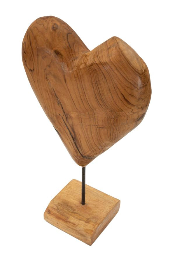 Mauro Ferretti Scultura Dobu in Teak Riciclato 25 x 12 x 45 cm (pezzi Unici - Non Rip. in Serie)