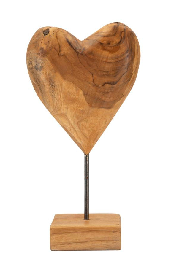 Mauro Ferretti Scultura Dobu in Teak Riciclato 20 x 12 x 37 cm (pezzi Unici - Non Rip. in Serie)