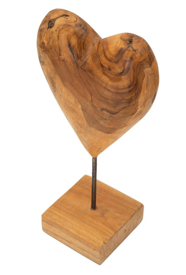 Mauro Ferretti Scultura Dobu in Teak Riciclato 20 x 12 x 37 cm (pezzi Unici - Non Rip. in Serie)
