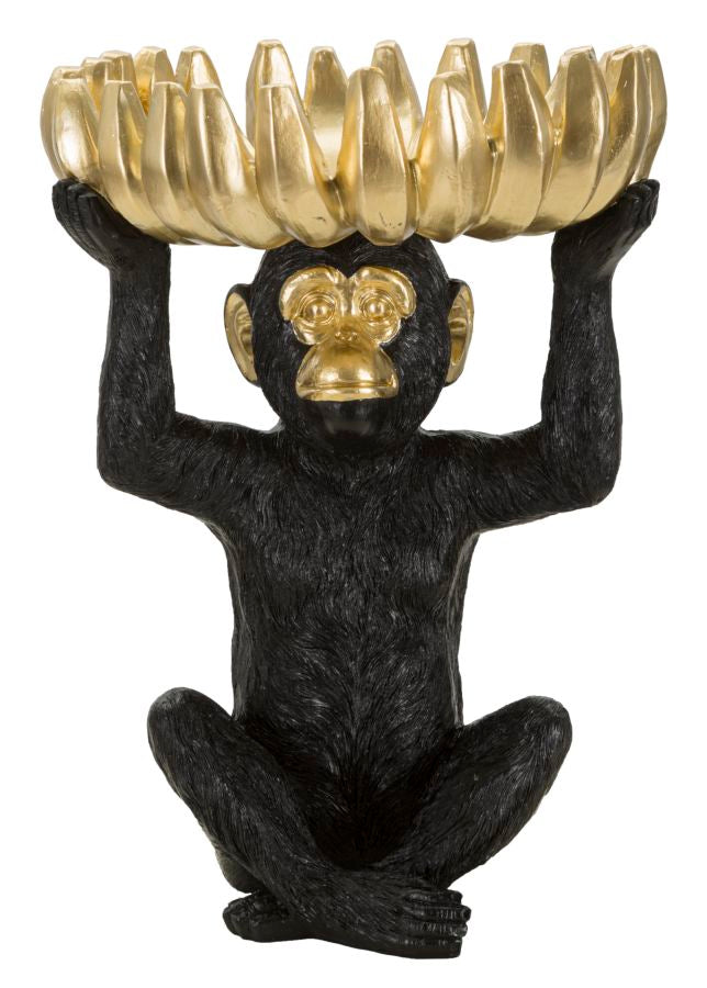 Mauro Ferretti Scimmia Svuotatasche Banane Ø 23 x 31,5 cm