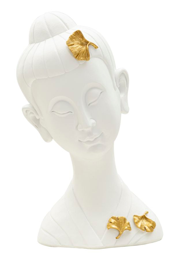 Mauro Ferretti Testa Buddha -a- 21,5 x 16 x 35 cm