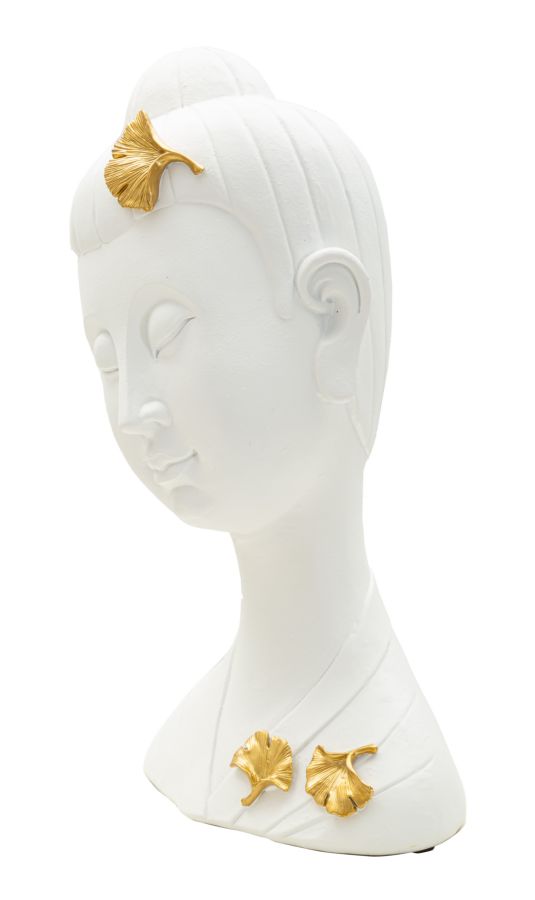 Mauro Ferretti Testa Buddha -a- 21,5 x 16 x 35 cm