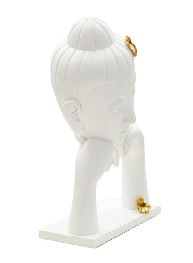 Mauro Ferretti Testa Buddha -b- 21,5 x 13 x 36 cm