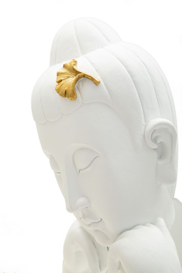 Mauro Ferretti Testa Buddha -b- 21,5 x 13 x 36 cm