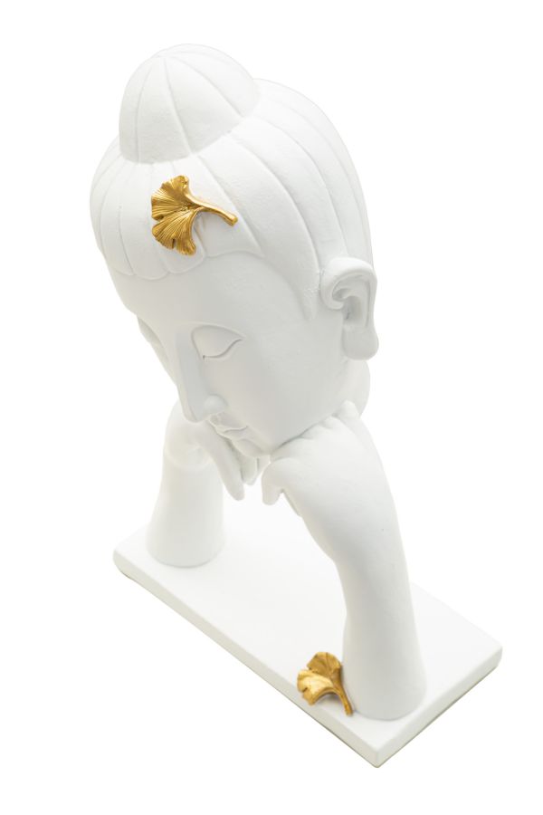 Mauro Ferretti Testa Buddha -b- 21,5 x 13 x 36 cm