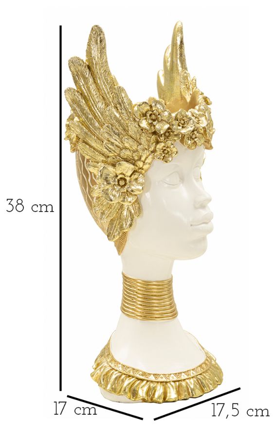 Scultura athena cm 17,5x17x38