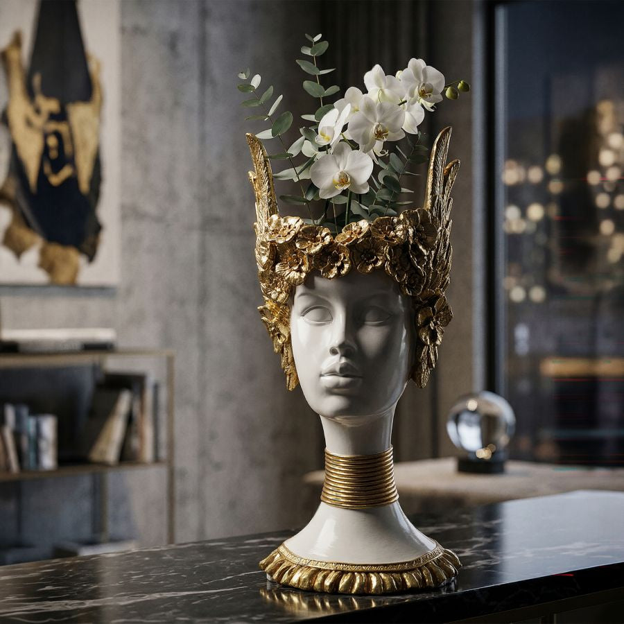 Mauro Ferretti Scultura Athena 15 x 14,5 x 32 cm