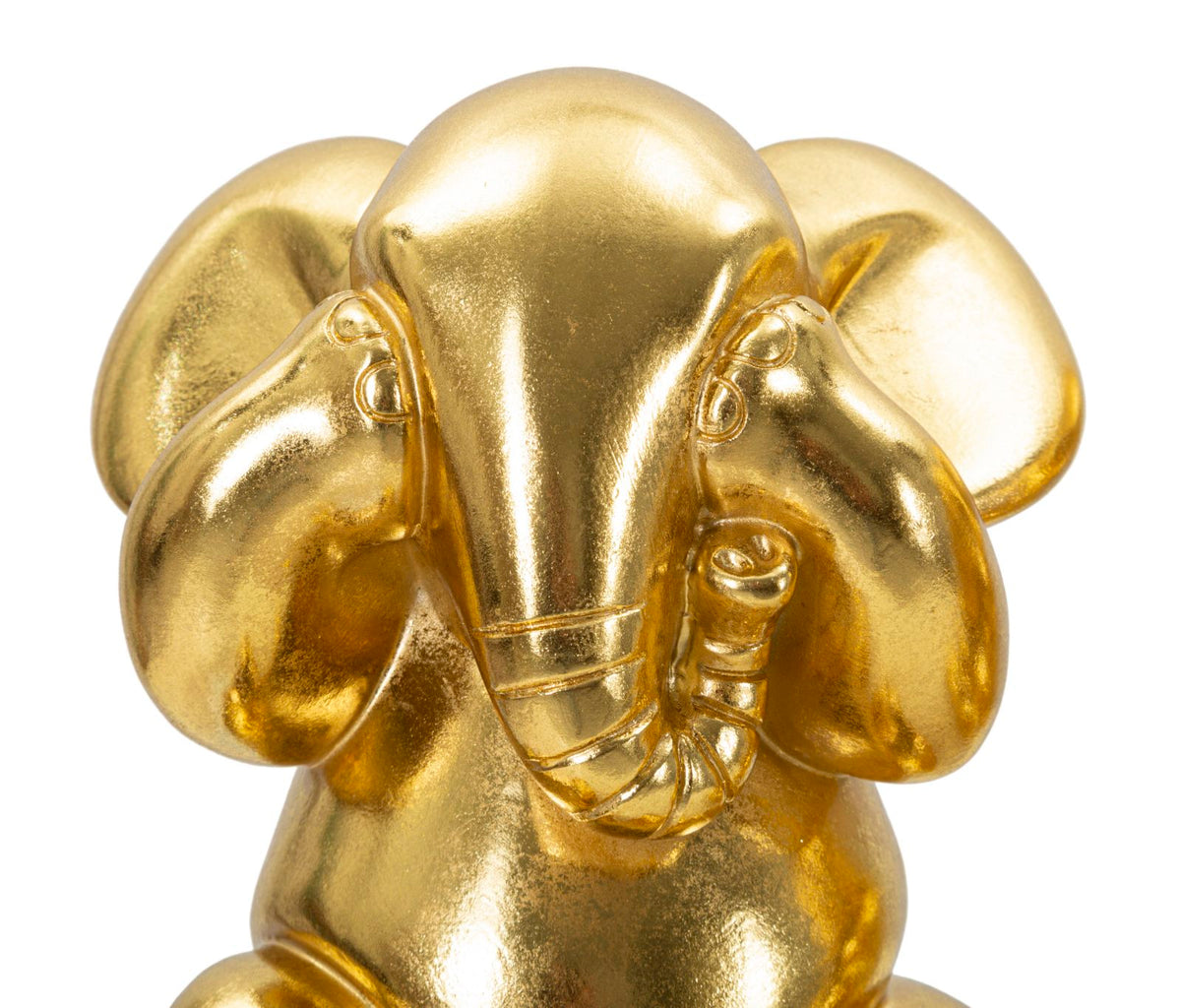 Elefante non vedo/non sento/ non parlo set 3 pz cm ø 15,5x20,5