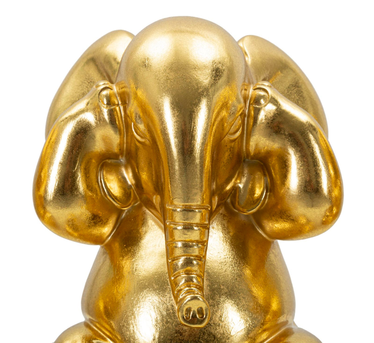 Elefante non vedo/non sento/ non parlo set 3 pz cm ø 15,5x20,5
