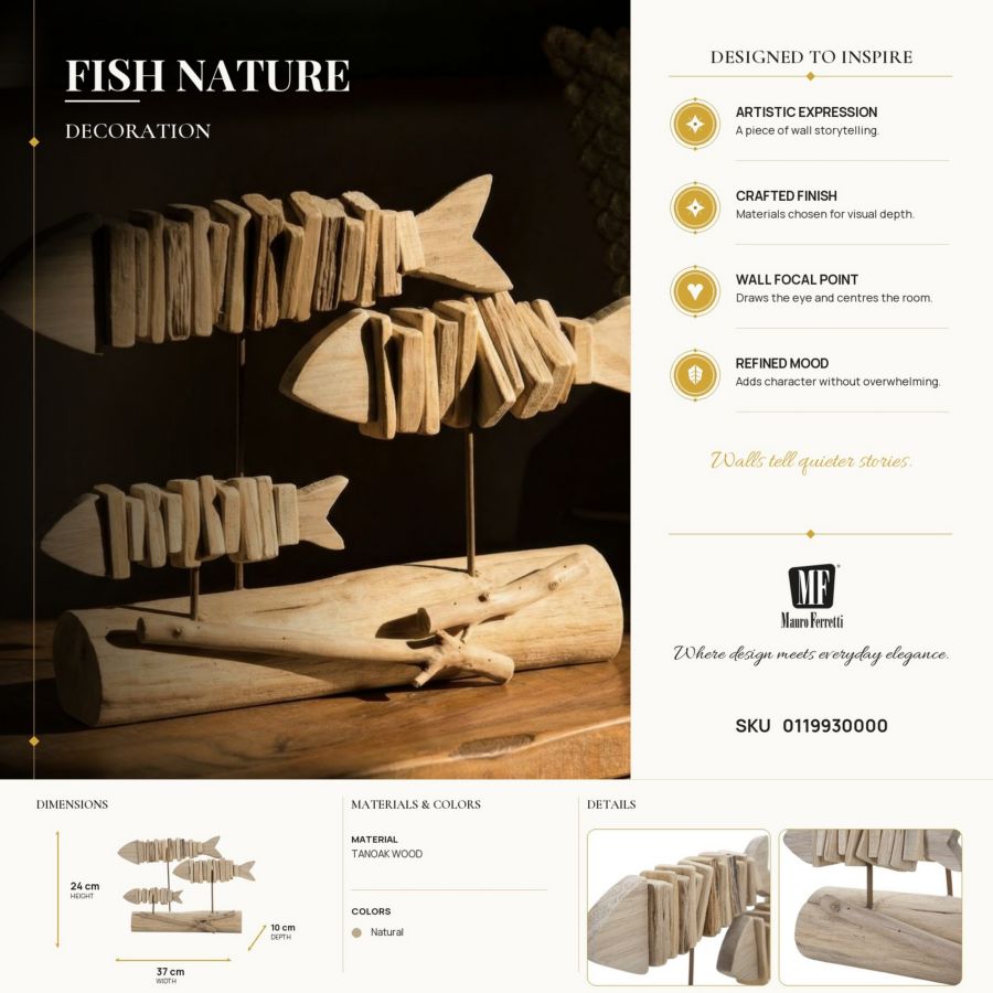Pesci nature cm 37x10x24