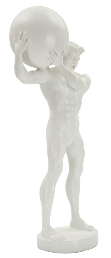 Statuetta atlas cm 18x12,5x50