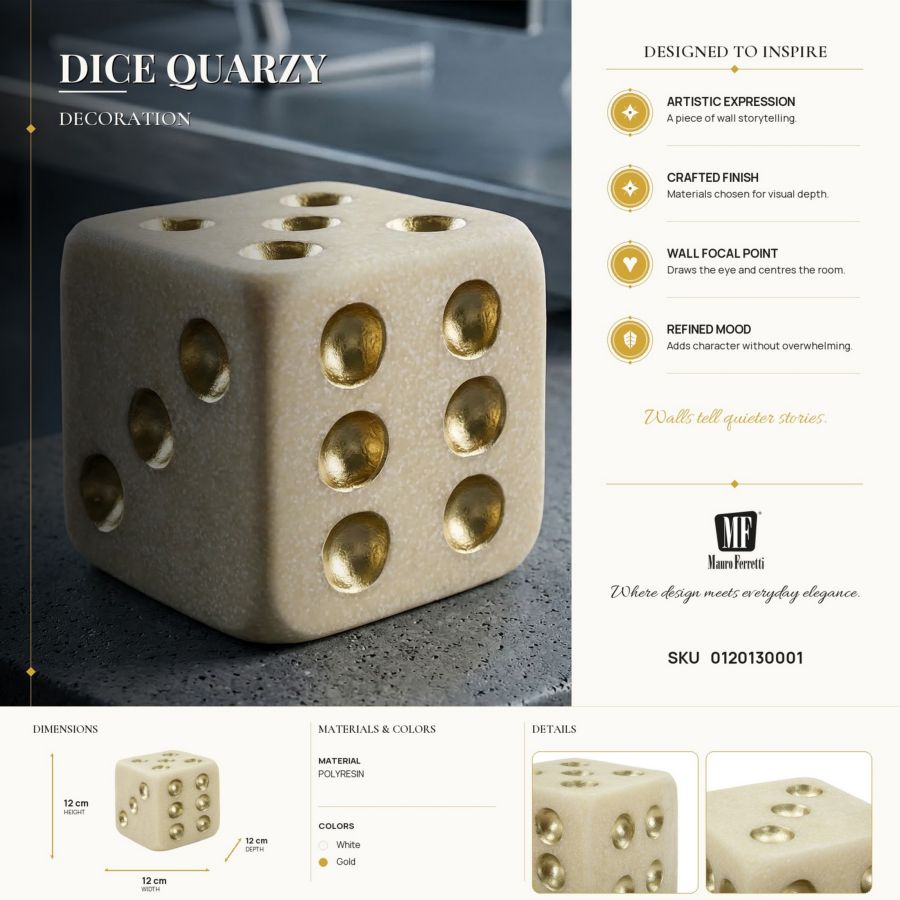 Dado quarzy cm 12x12x12