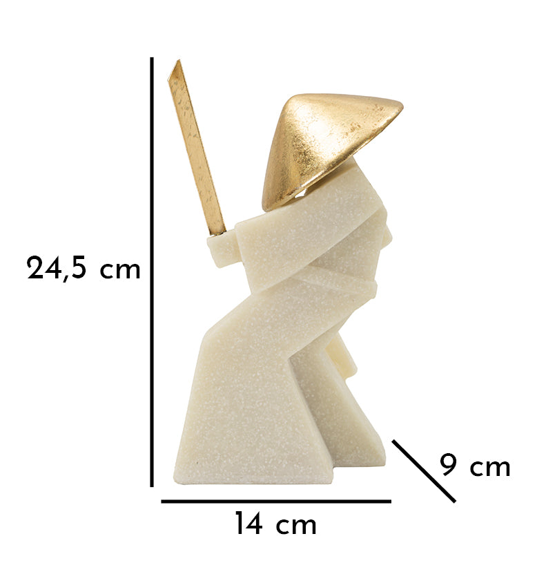 Samurai toku quarzy -b- cm 14x9x24,5