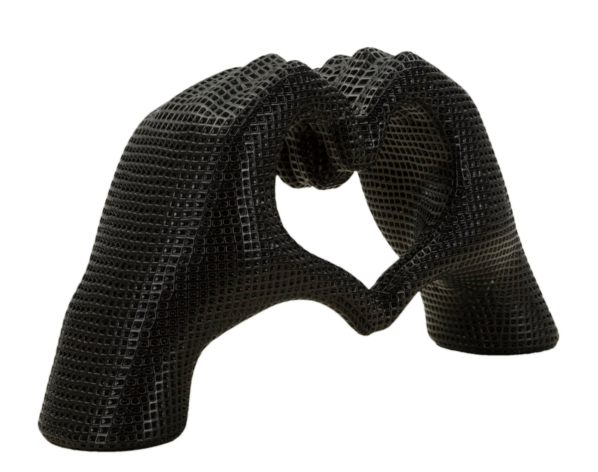 Scultura lover black cm 25x7,5x13,5 min 2