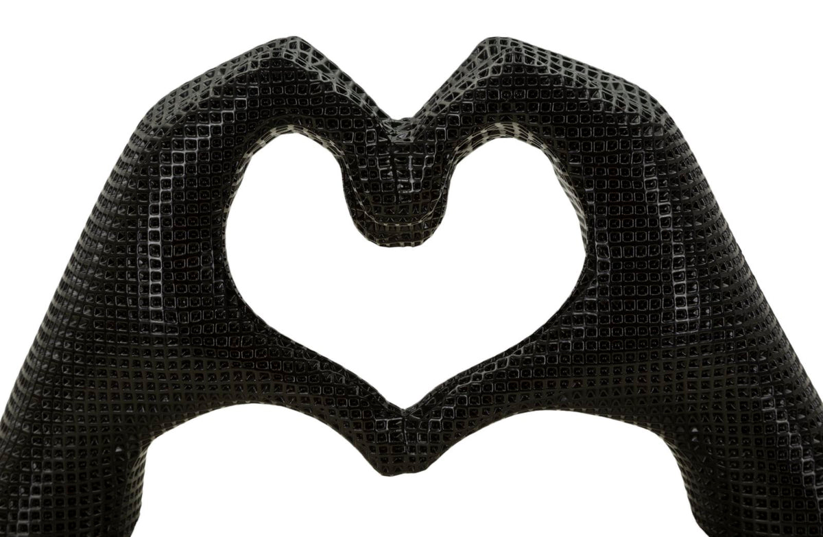 Scultura lover black cm 25x7,5x13,5 min 2