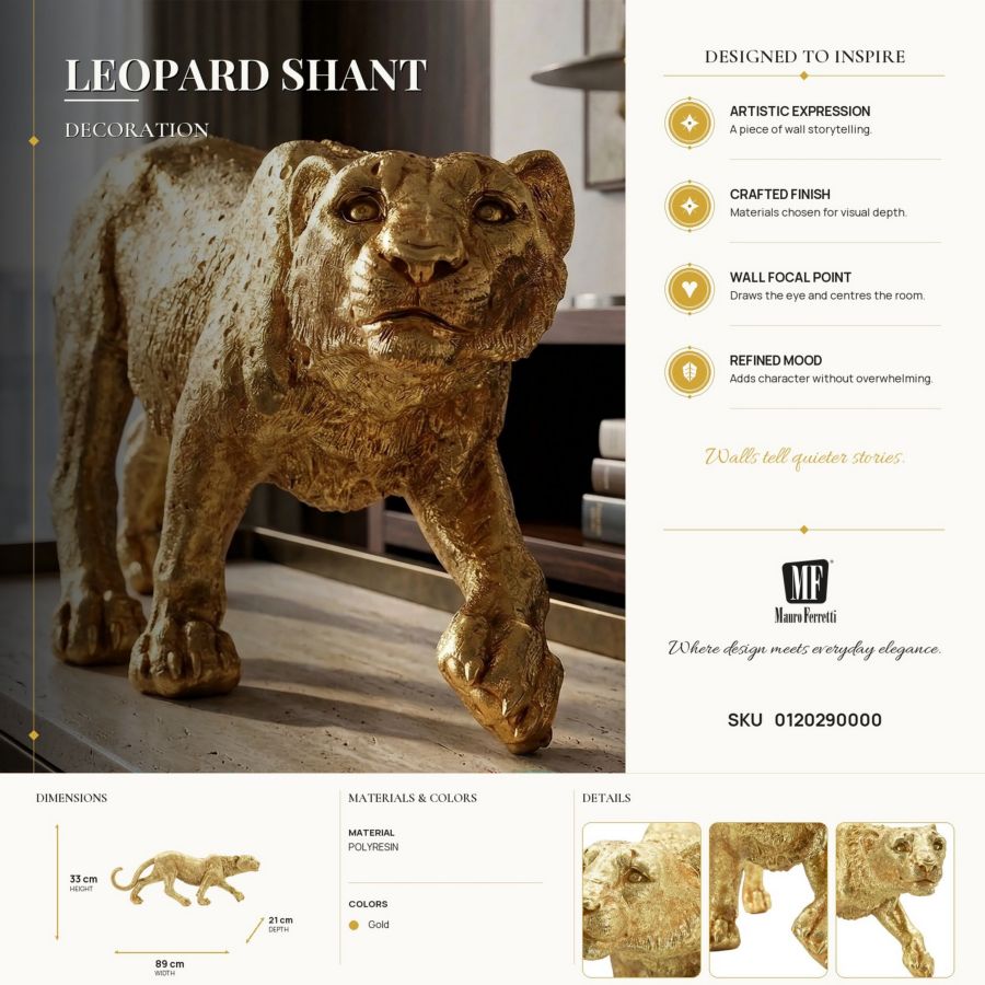 Leopardo shant cm 89x21x33