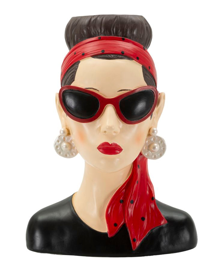 Vaso donna hollywood -b- cm 21x16x27
