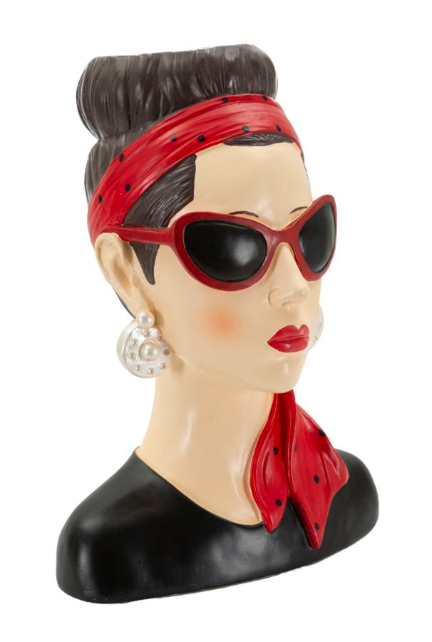 Vaso donna hollywood -b- cm 21x16x27