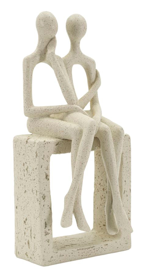 Statuetta coppia stons cm 11,5x9x25 min 2