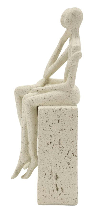 Statuetta coppia stons cm 11,5x9x25 min 2