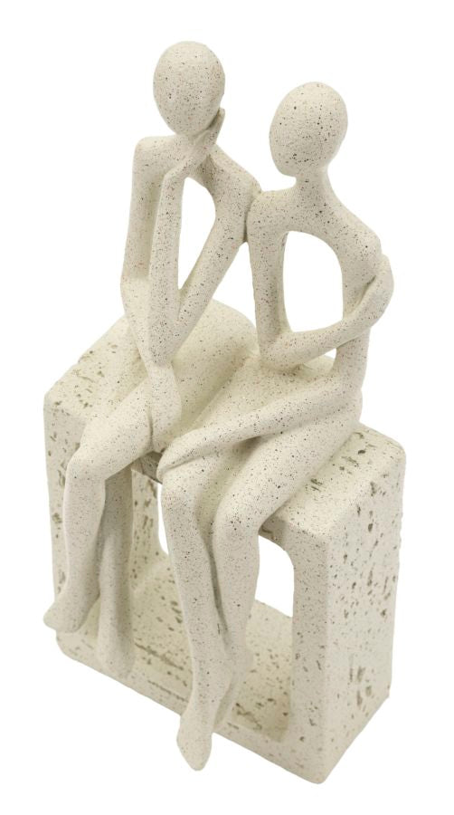 Statuetta coppia stons cm 11,5x9x25 min 2